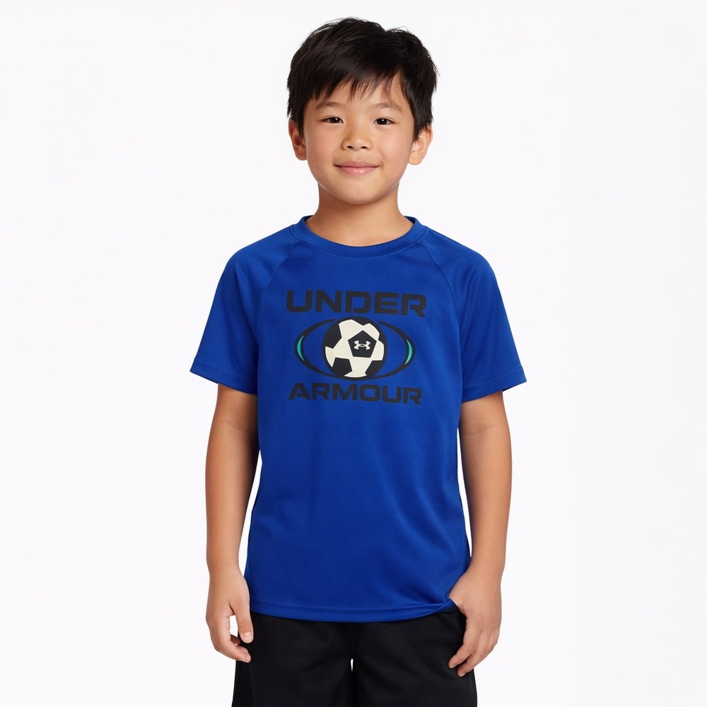 Boys Under Armour Blue Graphic T-Shirt